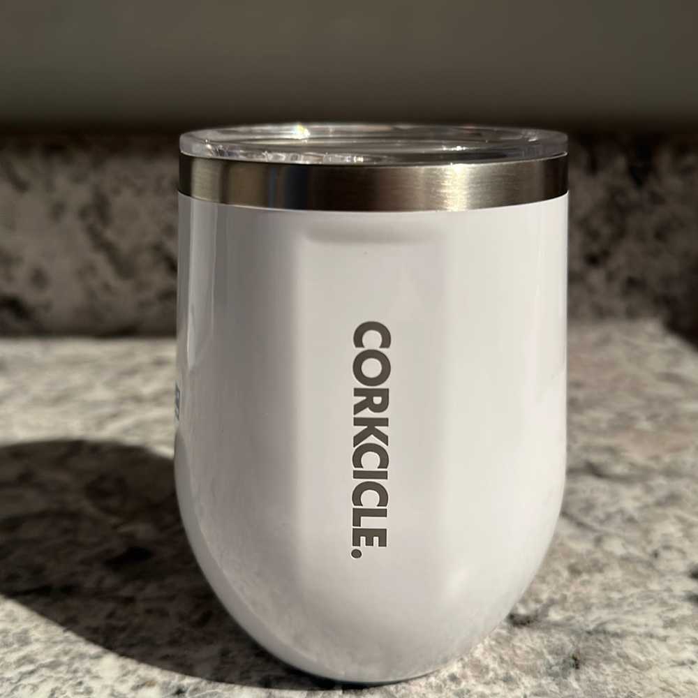 12 oz Stemless Corkcicle cup